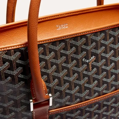 Bourgogne Bag - Black & Tan