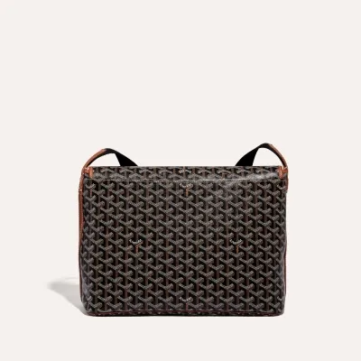 Capetien MM Messenger Bag - Black & Tan