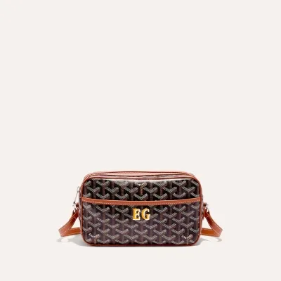 Cap-Vert bag Initials - Black & Tan