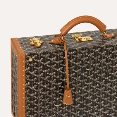 Cigars Travel trunk - Black & Tan