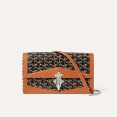Duchesse Marie-Caroline Bag - Black & Tan