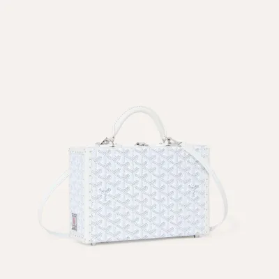 Grand Hôtel trunk bag - White