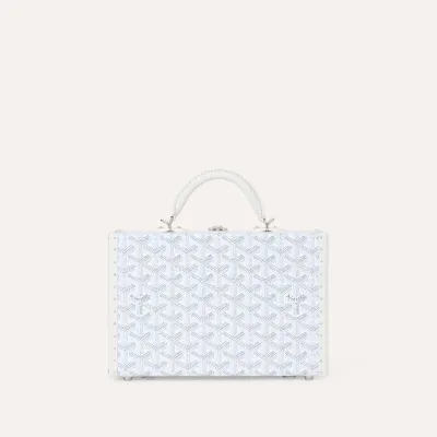 Grand Hôtel trunk bag - White