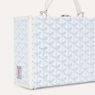 Grand Hôtel trunk bag - White