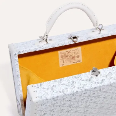 Grand Hôtel trunk bag - White