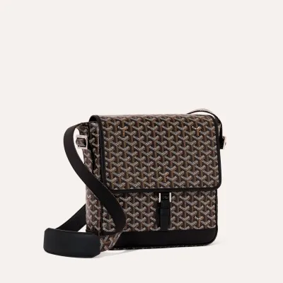 Grand Bleu Messenger Bag - Black