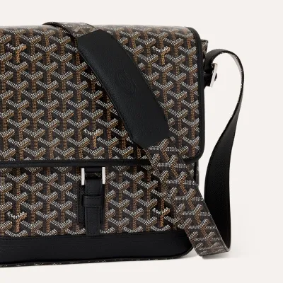 Grand Bleu Messenger Bag - Black