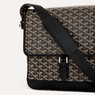 Grand Bleu Messenger Bag - Black