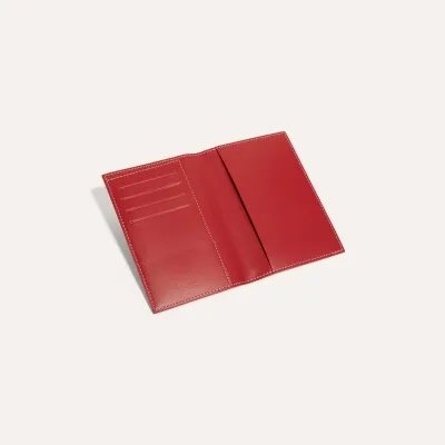 Porte-passeport Grenelle - Rouge