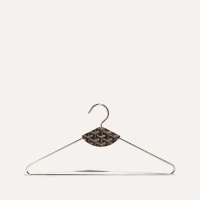 Livrée Pair Of Hangers - Black & Tan