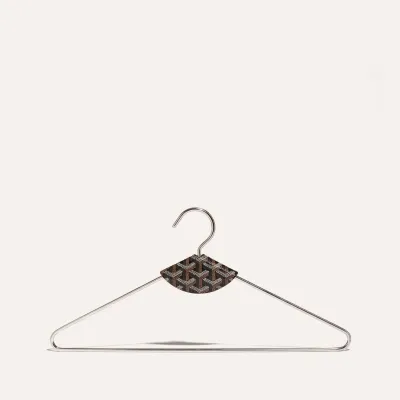 Livrée Pair Of Hangers - Black & Tan