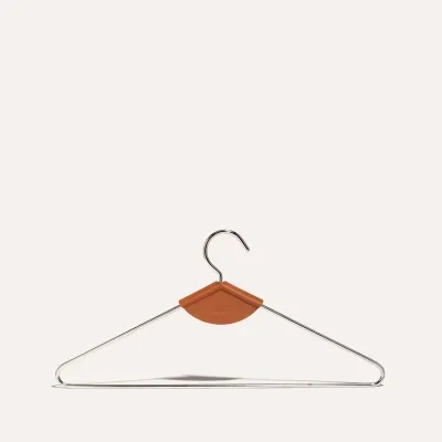 Livrée Pair Of Hangers - Black & Tan
