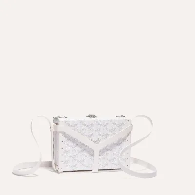 Minaudière Trunk Bag - White