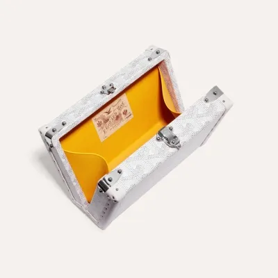 Minaudière Trunk Bag - White