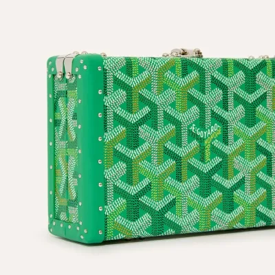 Minaudière Trunk Bag multicoloured - Multicoloured Meadow Green