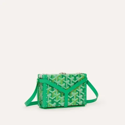 Minaudière Trunk Bag multicoloured - Multicoloured Meadow Green