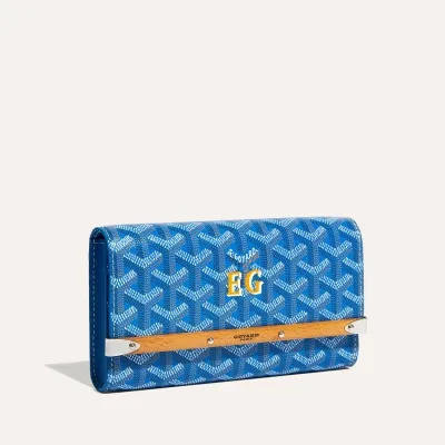Monte-Carlo Mini Case Initials - Sky Blue