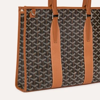 Morvan document case - Black & Tan