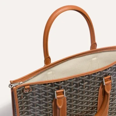 Morvan document case - Black & Tan