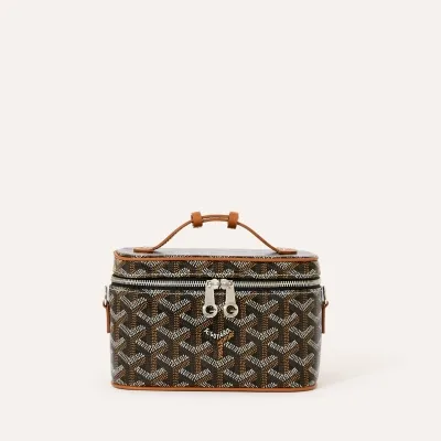 Muse Mini Vanity - Black & Tan
