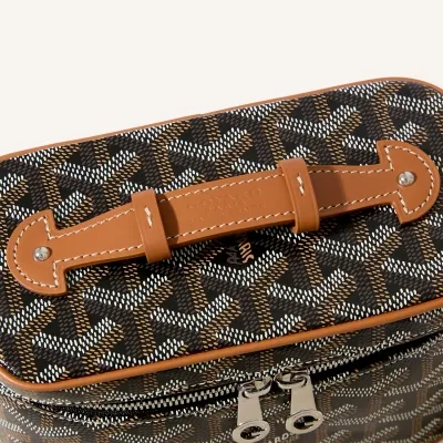 Muse Mini Vanity - Black & Tan