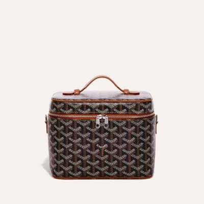 Muse Vanity Case - Black & Tan