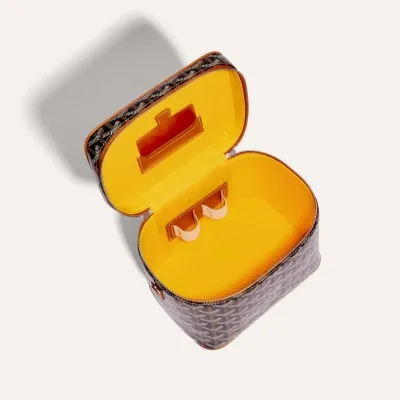 Muse Vanity Case - Black & Tan