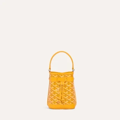 Petit Flot Mini bucket bag - Yellow