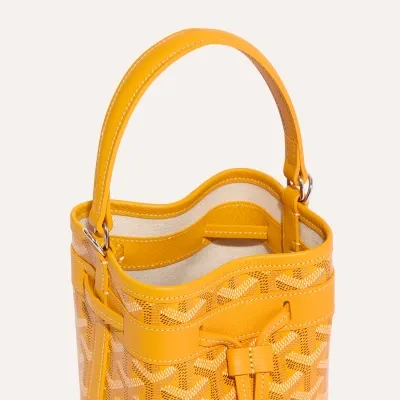 Petit Flot Mini bucket bag - Yellow