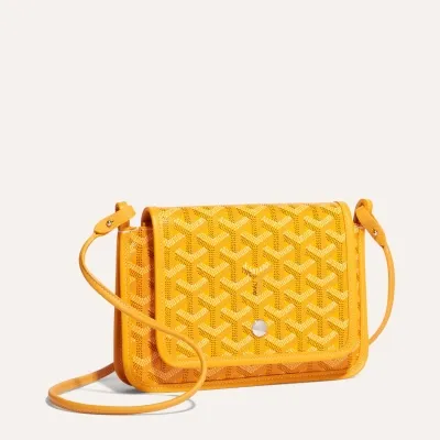 Plumet pouch-wallet - Yellow