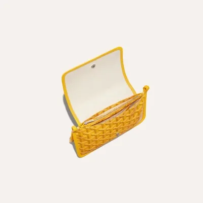 Plumet pouch-wallet - Yellow