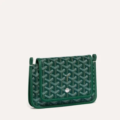 Plumet pouch-wallet - Green