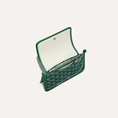 Plumet pouch-wallet - Green