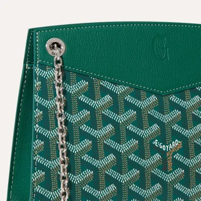 Rouette Structuré Mini Bag - Green