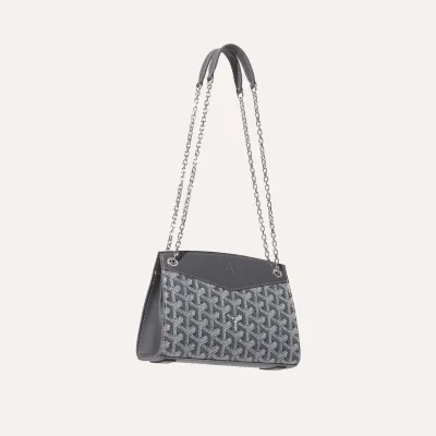 Rouette Structuré Mini Bag - Grey