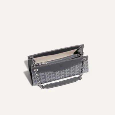 Rouette Structuré Mini Bag - Grey