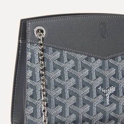 Rouette Structuré Mini Bag - Grey