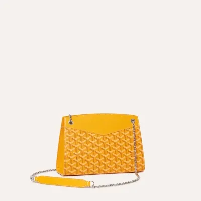 Rouette Structuré PM Bag - Yellow