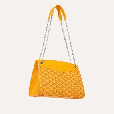 Rouette Structuré PM Bag - Yellow