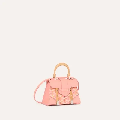 Saïgon structuré Nano bag multicoloured - Multicoloured Powder Pink