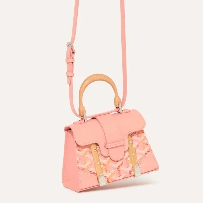 Saïgon structuré Nano bag multicoloured - Multicoloured Powder Pink