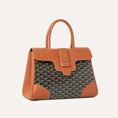 Saïgon tote bag - Black & Tan