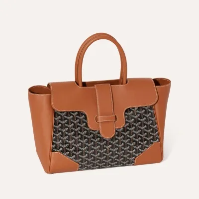 Saïgon tote bag - Black & Tan