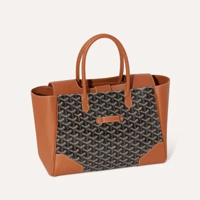 Saïgon tote bag - Black & Tan