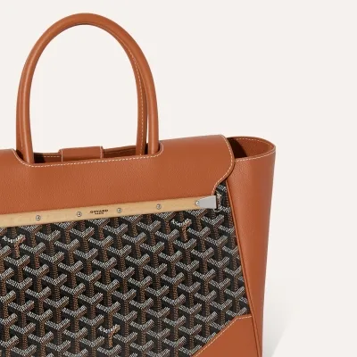Saïgon tote bag - Black & Tan