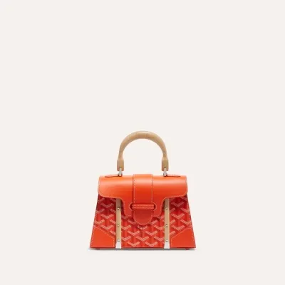 Saïgon Structuré Mini Bag - Orange