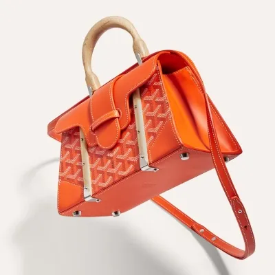 Saïgon Structuré Mini Bag - Orange