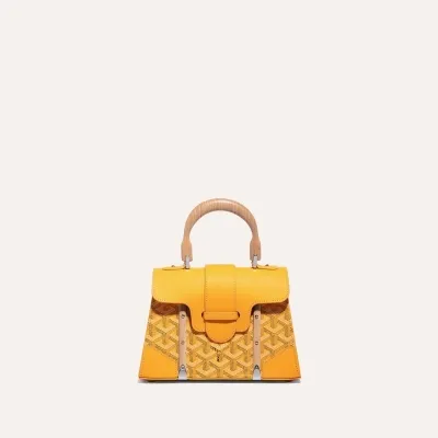 Saïgon Structuré Mini Bag - Yellow