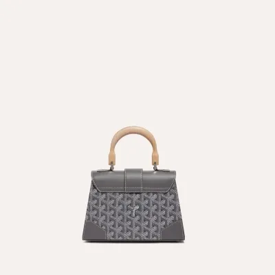 Saïgon Structuré Mini Bag - Grey