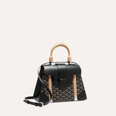 Saïgon Structuré PM Bag - Black